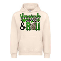 Sandshell St. Patrick's Day Shamrock and roll Urban Hoodie - OliviaCreatesArt