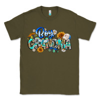 Army Green boy grandma Classic Tee - CowhideDigitalArt