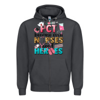 Smoke pct because nurses need heroes Zipper Hoodie - LillyAllenDesigns