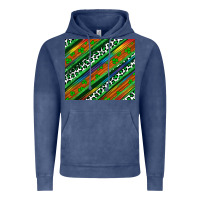 Vintage Denim st patricks day leopard rainbow Vintage Hoodie - Artiststas