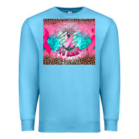 Ocean Blue refuse to sink anchor cancer Premium Sweatshirt - NancyCooperArtShop