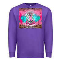 Purple refuse to sink anchor cancer Premium Sweatshirt - NancyCooperArtShop
