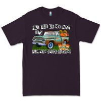 Plum Get Out Of My Way It's Pumpkin Spice Season Premium Tee - CowhideDigitalArt