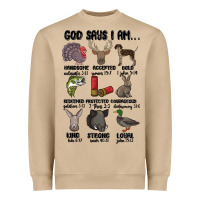 Mushroom god says i am hunting Heavyweight Sweatshirt - MaliasSmallBusiness