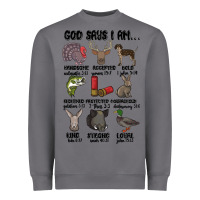 Storm god says i am hunting Heavyweight Sweatshirt - MaliasSmallBusiness