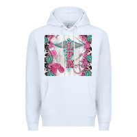 White lpn Premium Hoodie - TumblerDesignByShophia