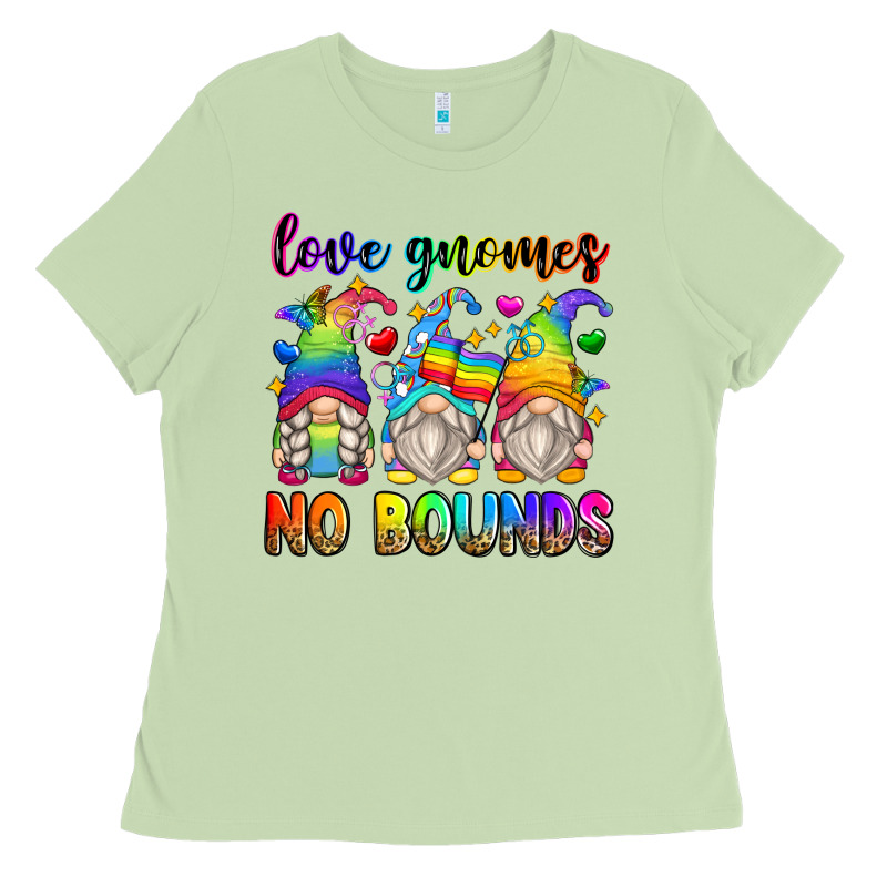 Love Gnomes No Bounds Ladies Tee by Zillion Design Studio | Teevron