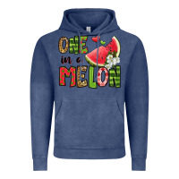 Vintage Denim one in a melon watermelon Vintage Hoodie - Jasminsmagicworld