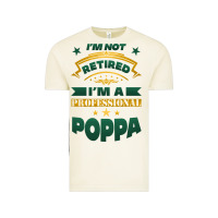 Vintage Arctic i'm not retired i'm a professional poppa Vintage Tee - Jasminsmagicworld