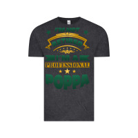 Vintage Black i'm not retired i'm a professional poppa Vintage Tee - Jasminsmagicworld
