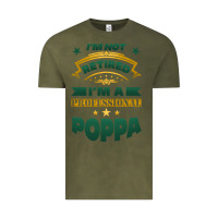 Vintage Olive i'm not retired i'm a professional poppa Vintage Tee - Jasminsmagicworld