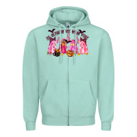 Seafoam in october we wear pink Zipper Hoodie - LillyAllenDesigns