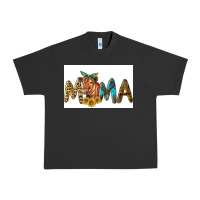 Pigment Black Western Cow Red Angus Mama Urban Heavy Tee - LillyAllenDesigns