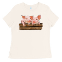 Bone barn pigs Ladies Tee - RanaPortraitStore