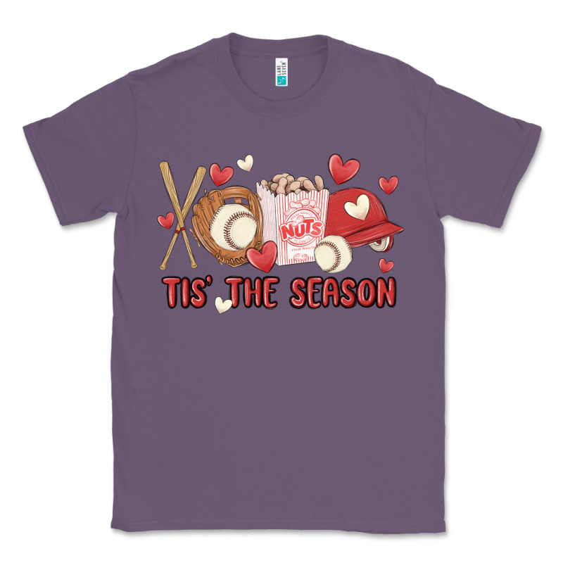 Tis The Season Baseball Classic Tee by MaliasSmallBusiness | Teevron