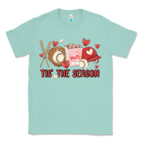 Seafoam tis the season baseball Classic Tee - MaliasSmallBusiness
