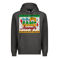 Charcoal Heather be the game changer Premium Hoodie - JahusDesignShop
