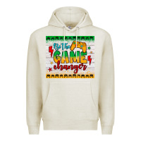 Oatmeal Heather be the game changer Premium Hoodie - JahusDesignShop