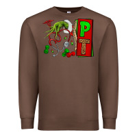 Chestnut Christmas Character Nurse Premium Sweatshirt - NancyCooperArtShop