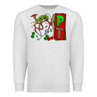 Oatmeal Heather Christmas Character Nurse Premium Sweatshirt - NancyCooperArtShop
