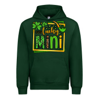 Forest Green One lucky mini St. Patrick's Urban Hoodie - OliviaCreatesArt