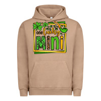 Pigment Burro One lucky mini St. Patrick's Urban Hoodie - OliviaCreatesArt