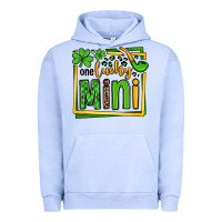 Pigment Grape Ice One lucky mini St. Patrick's Urban Hoodie - OliviaCreatesArt