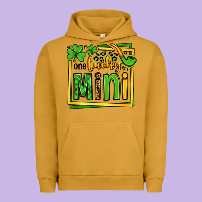 One Lucky Mini St. Patrick's Urban Hoodie Designed By Oliviacreatesart