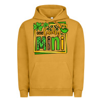 Pigment Peanut Butter One lucky mini St. Patrick's Urban Hoodie - OliviaCreatesArt