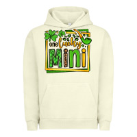 Pigment Pistachio One lucky mini St. Patrick's Urban Hoodie - OliviaCreatesArt