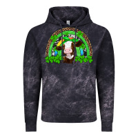 Cloud Black st patricks cow rainbow Vintage Hoodie - Artiststas