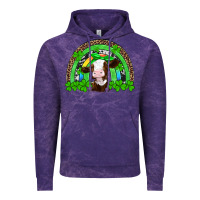 Cloud Purple st patricks cow rainbow Vintage Hoodie - Artiststas