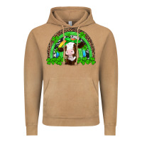Vintage Camel st patricks cow rainbow Vintage Hoodie - Artiststas