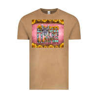 Vintage Camel mama llama sunflowers Vintage Tee - LillyAllenDesigns