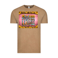 Vintage Coffee mama llama sunflowers Vintage Tee - LillyAllenDesigns