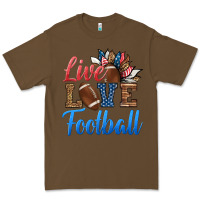 Cacao live love american football Premium Tee - HRA Design Shop