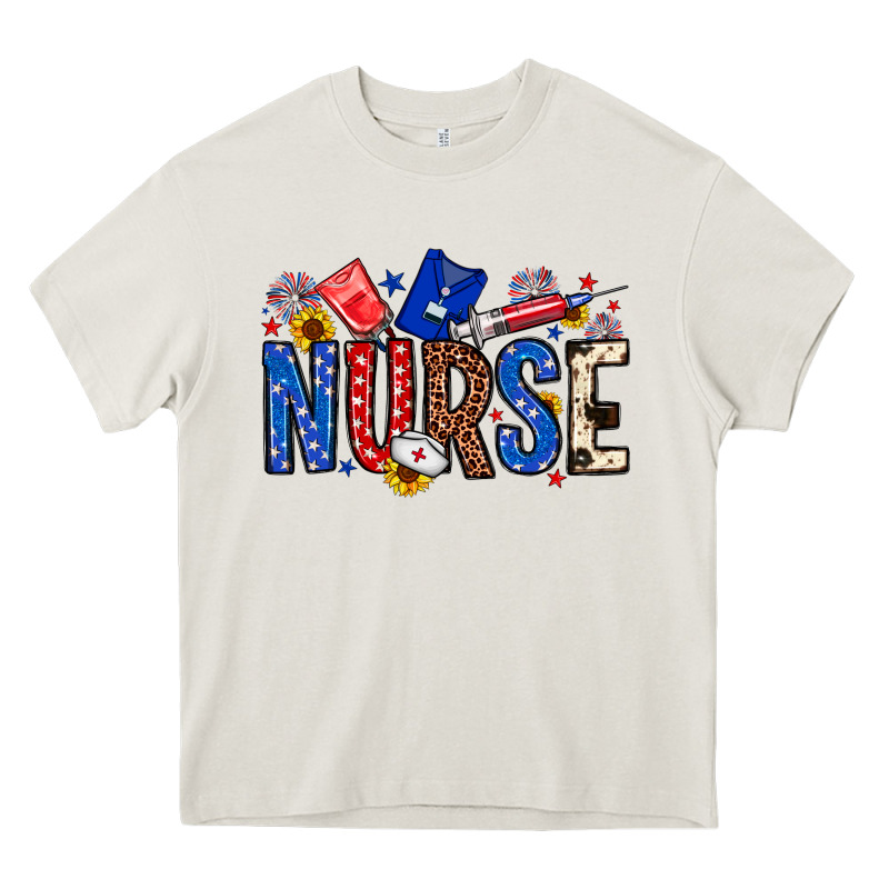 American Nurse Heavy Core Tee by Neo Western | Teevron