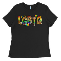 Black lgbtq Ladies Tee - Zillion Design Studio