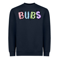 Navy bubs Heavyweight Sweatshirt - MaliasSmallBusiness