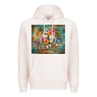 Pale Pink western refuse to sink tumbler tbs Premium Hoodie - TumblerDesignByShophia