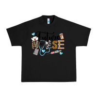 Black Western Future Nurse Urban Heavy Tee - LillyAllenDesigns