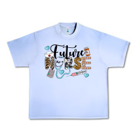 Grape Ice Western Future Nurse Urban Heavy Tee - LillyAllenDesigns