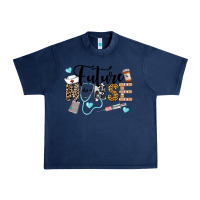 Navy Western Future Nurse Urban Heavy Tee - LillyAllenDesigns