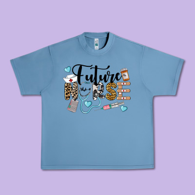 Western Future Nurse Urban Heavy Tee Designed By Lillyallendesigns