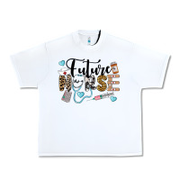 White Western Future Nurse Urban Heavy Tee - LillyAllenDesigns