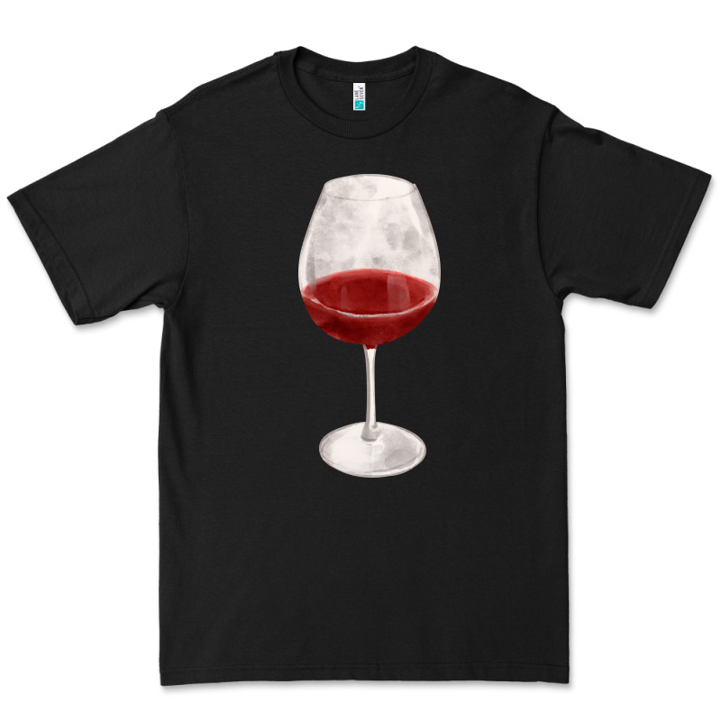 Wine Glass Fa Element Premium Tee by FaDigitalArtStudio | Teevron