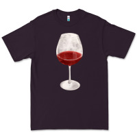 Plum wine glass fa element Premium Tee - FaDigitalArtStudio