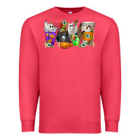 Cardinal Halloween Coffee Cups Premium Sweatshirt - texasbilliewilder