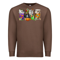 Chestnut Halloween Coffee Cups Premium Sweatshirt - texasbilliewilder