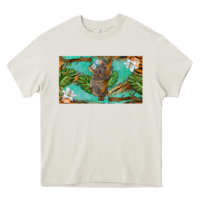 Koala Cup Heavy Core Tee by BarkalooDesign | Teevron